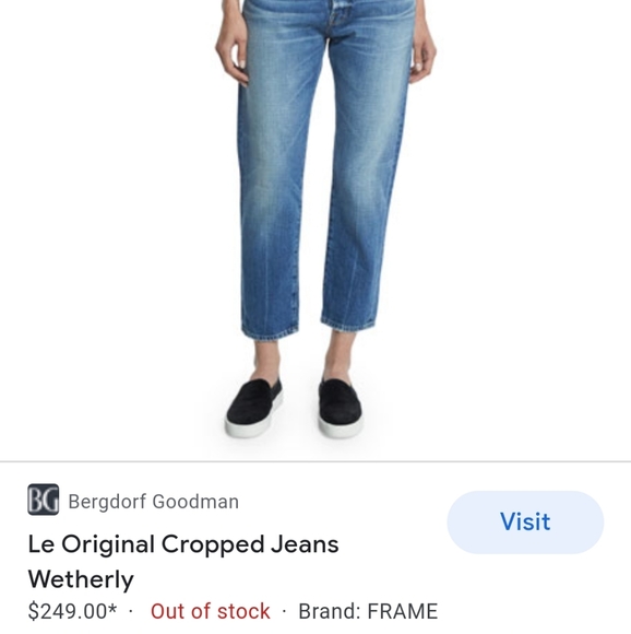 FRAME jeans le Original cropped jeans - Picture 12 of 12